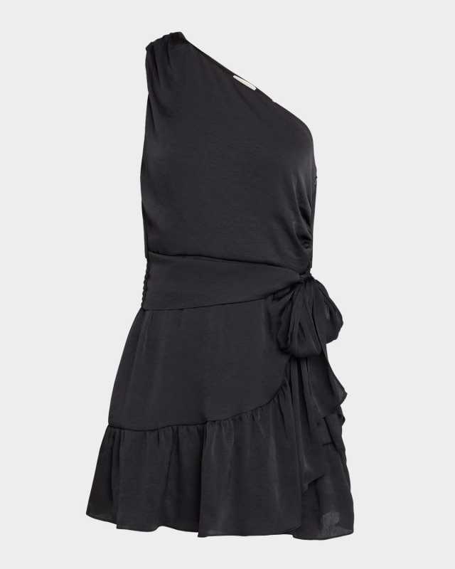 Harrison Asymmetric Mini Dress